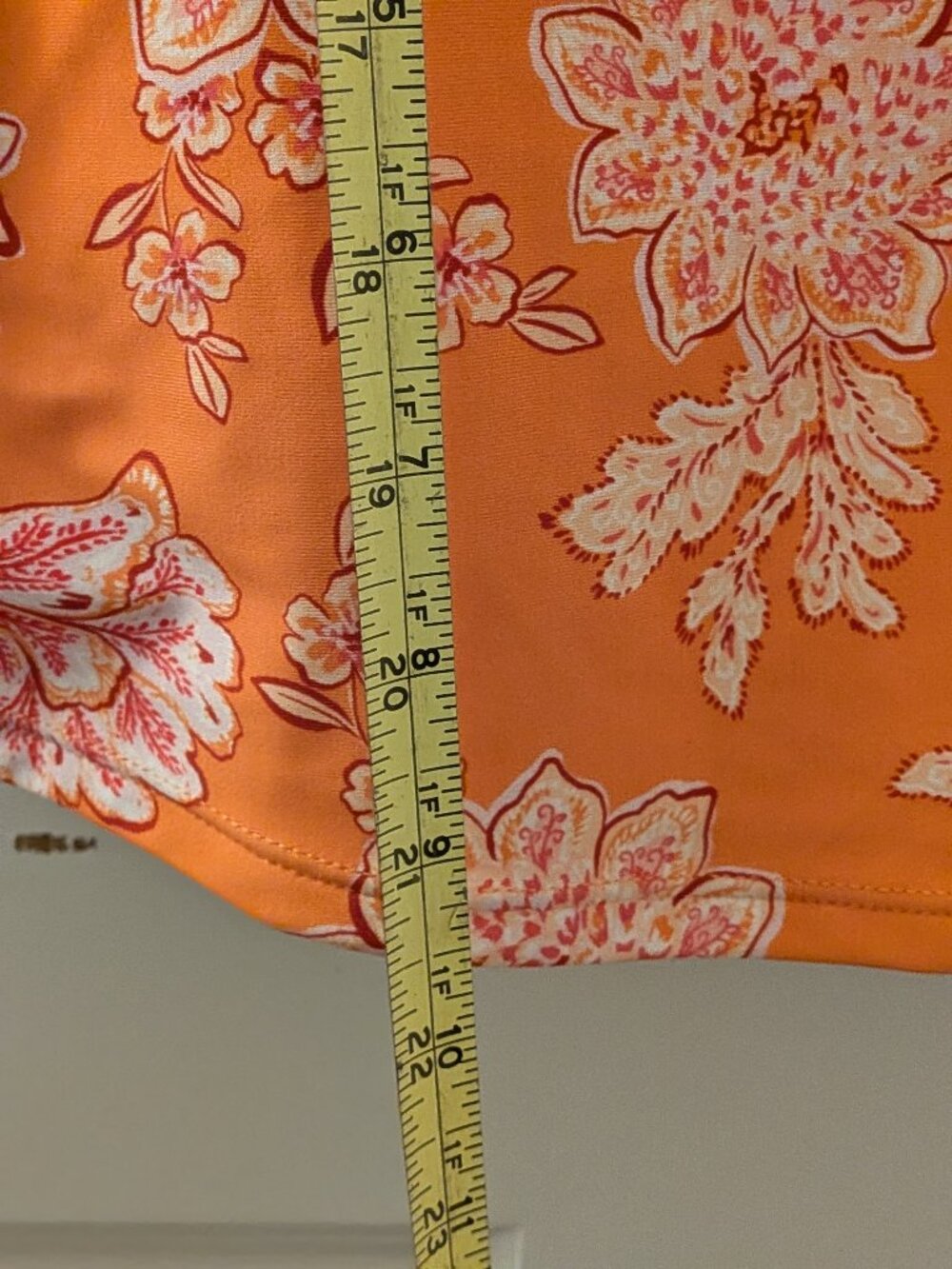 Orange Old Navy Tankini Swim Top Size XS/S/M - Picture 8 of 8